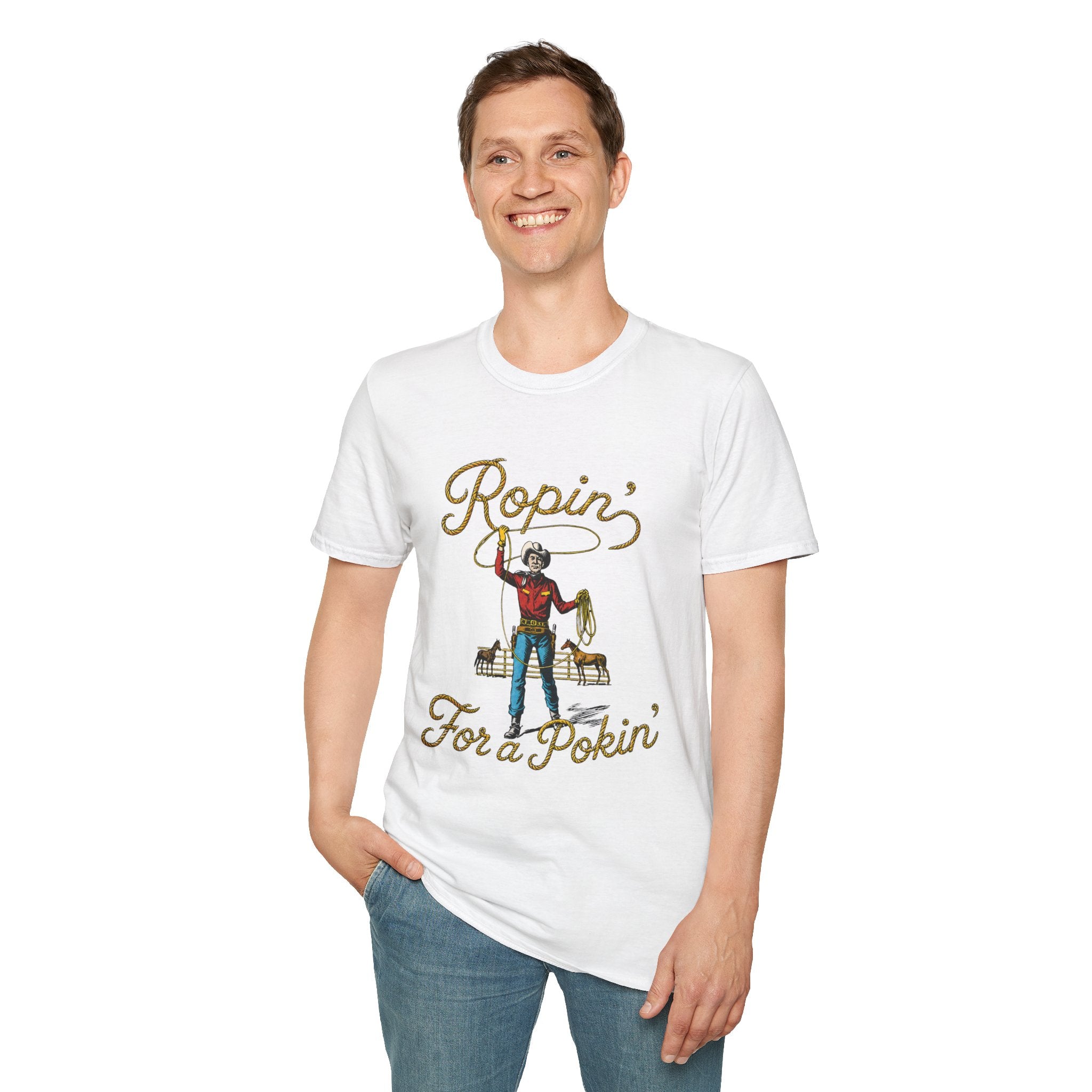 Ropin' For a Pokin' T-Shirt
