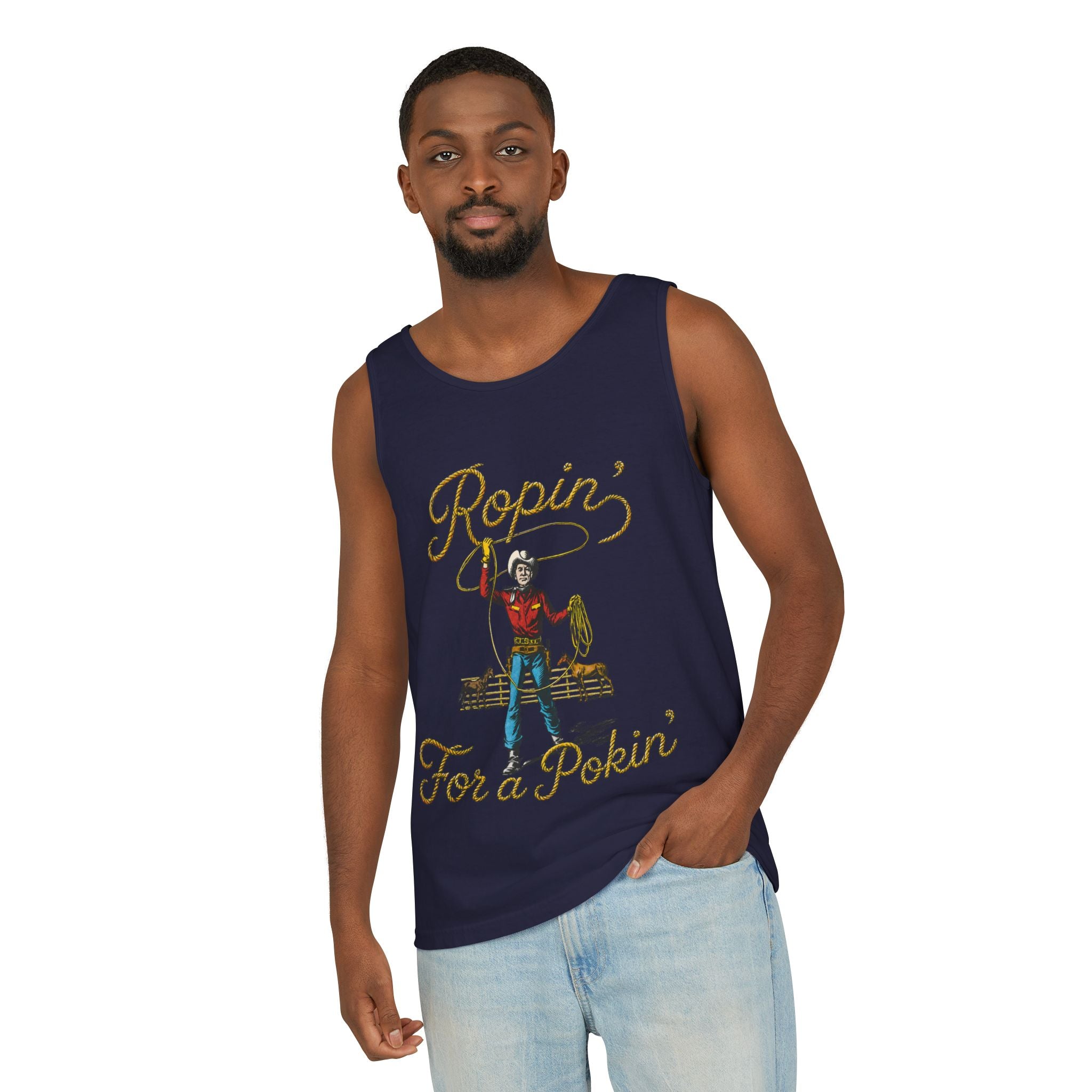 Ropin' For a Pokin' Tank Top