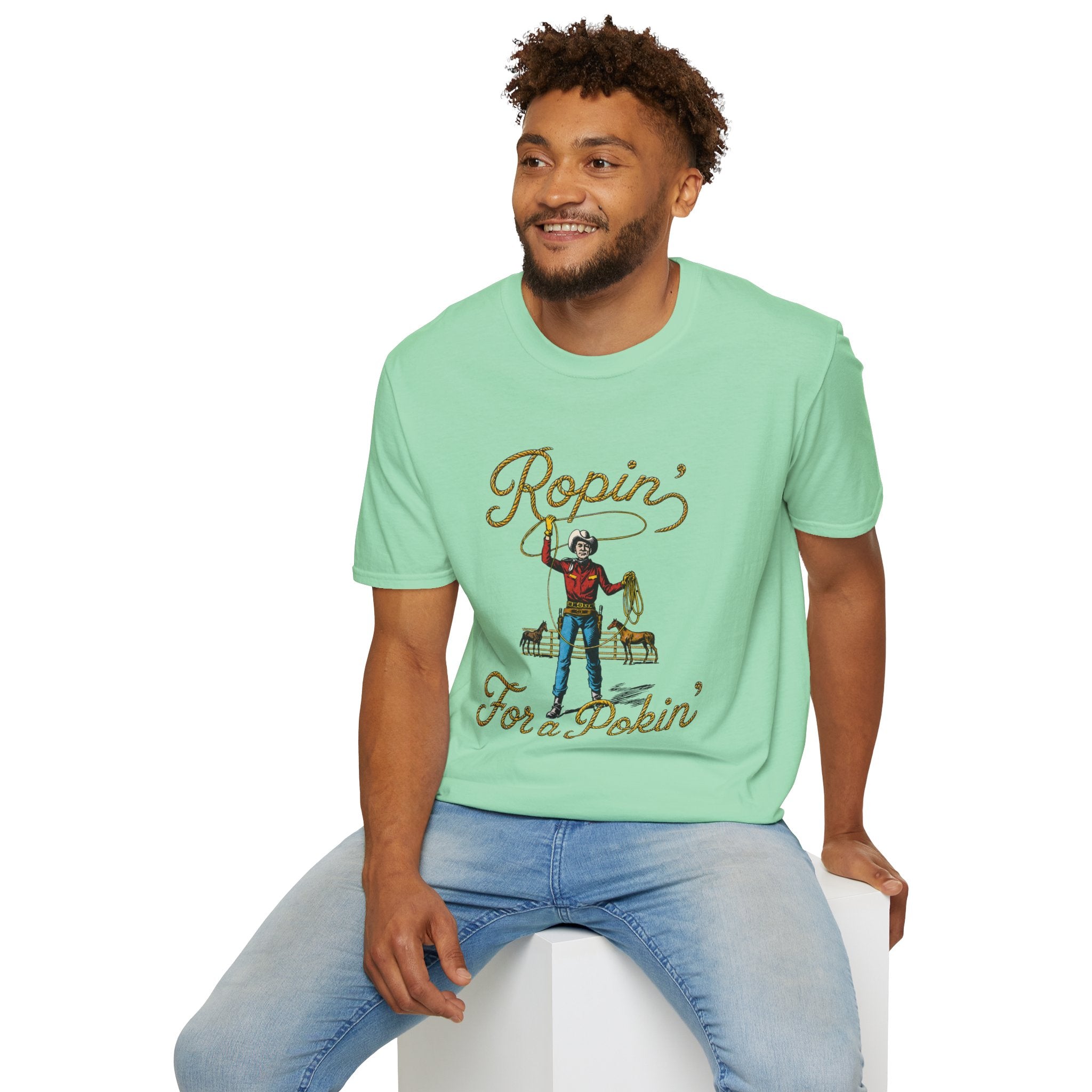 Ropin' For a Pokin' T-Shirt