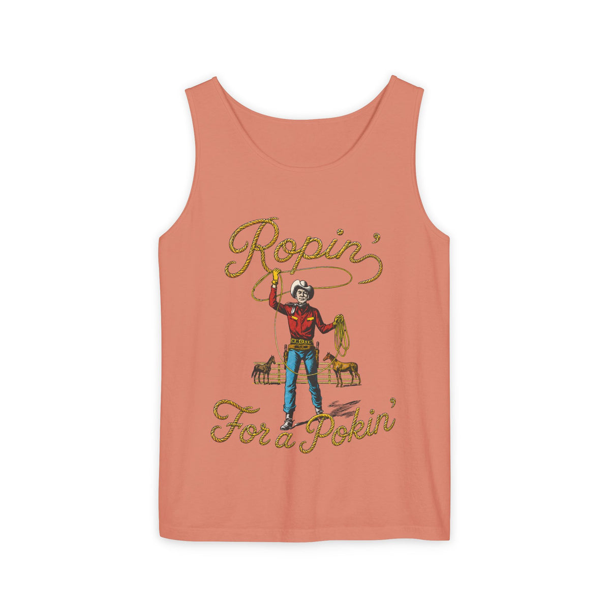 Ropin' For a Pokin' Tank Top