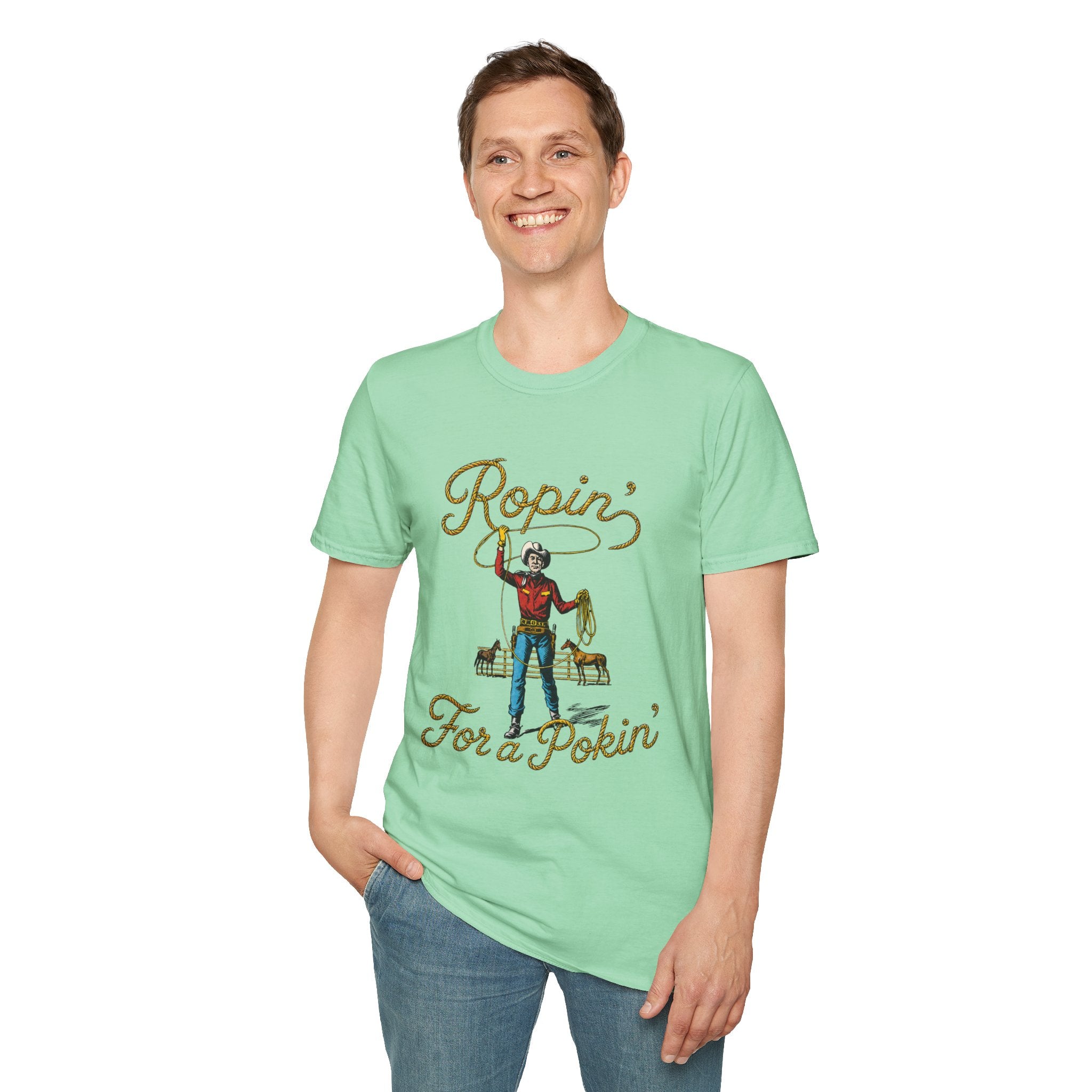 Ropin' For a Pokin' T-Shirt