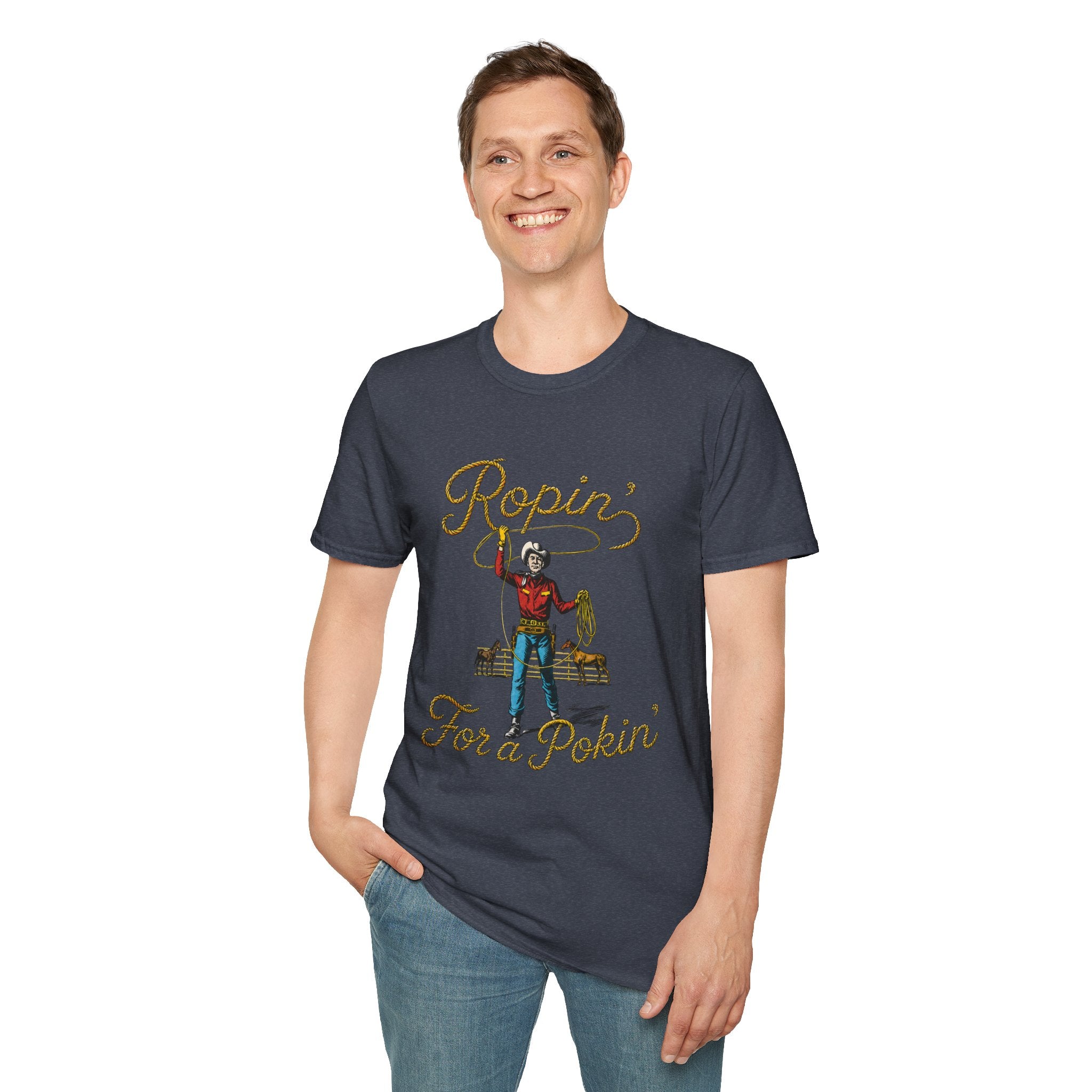 Ropin' For a Pokin' T-Shirt