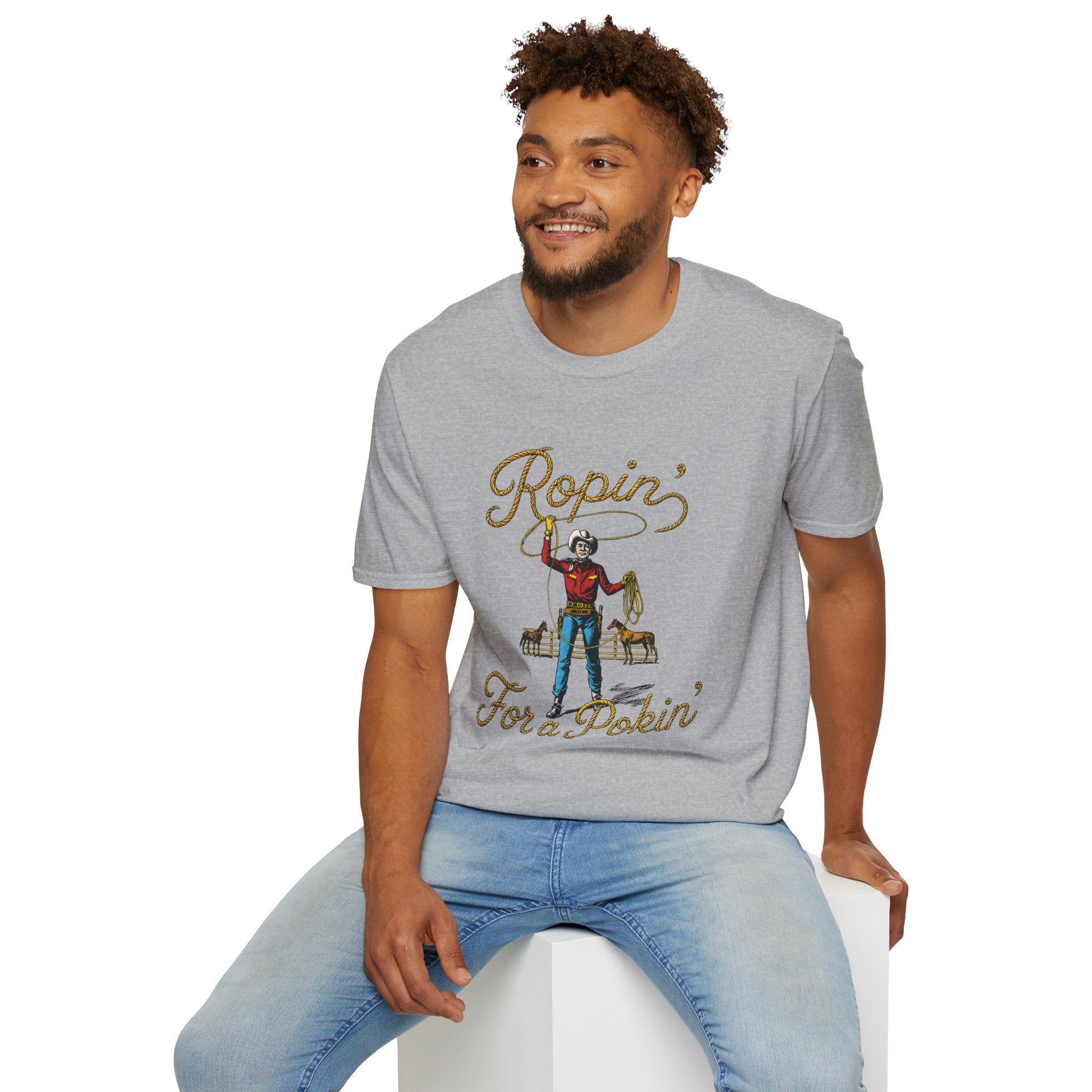 Ropin' For a Pokin' T-Shirt