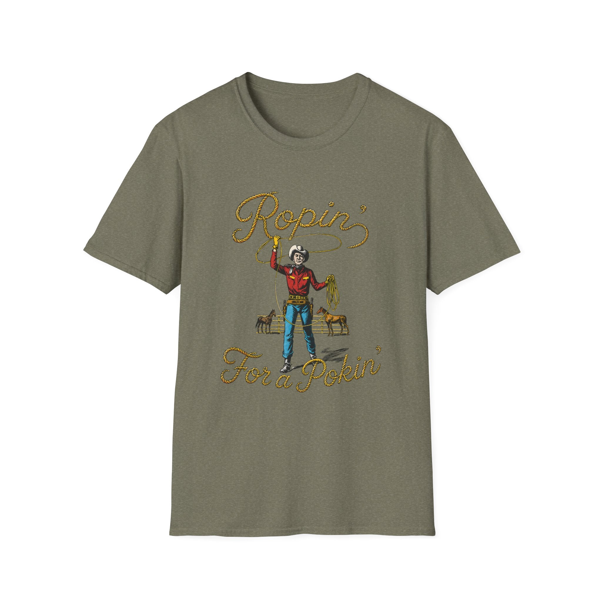 Ropin' For a Pokin' T-Shirt