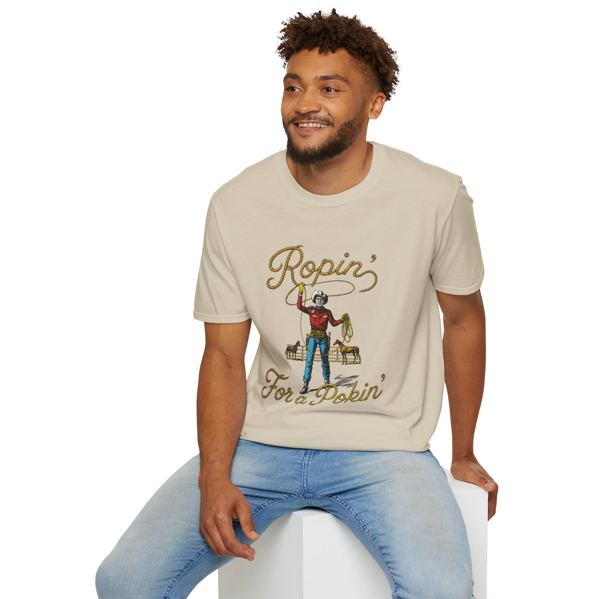 Ropin' For a Pokin' T-Shirt