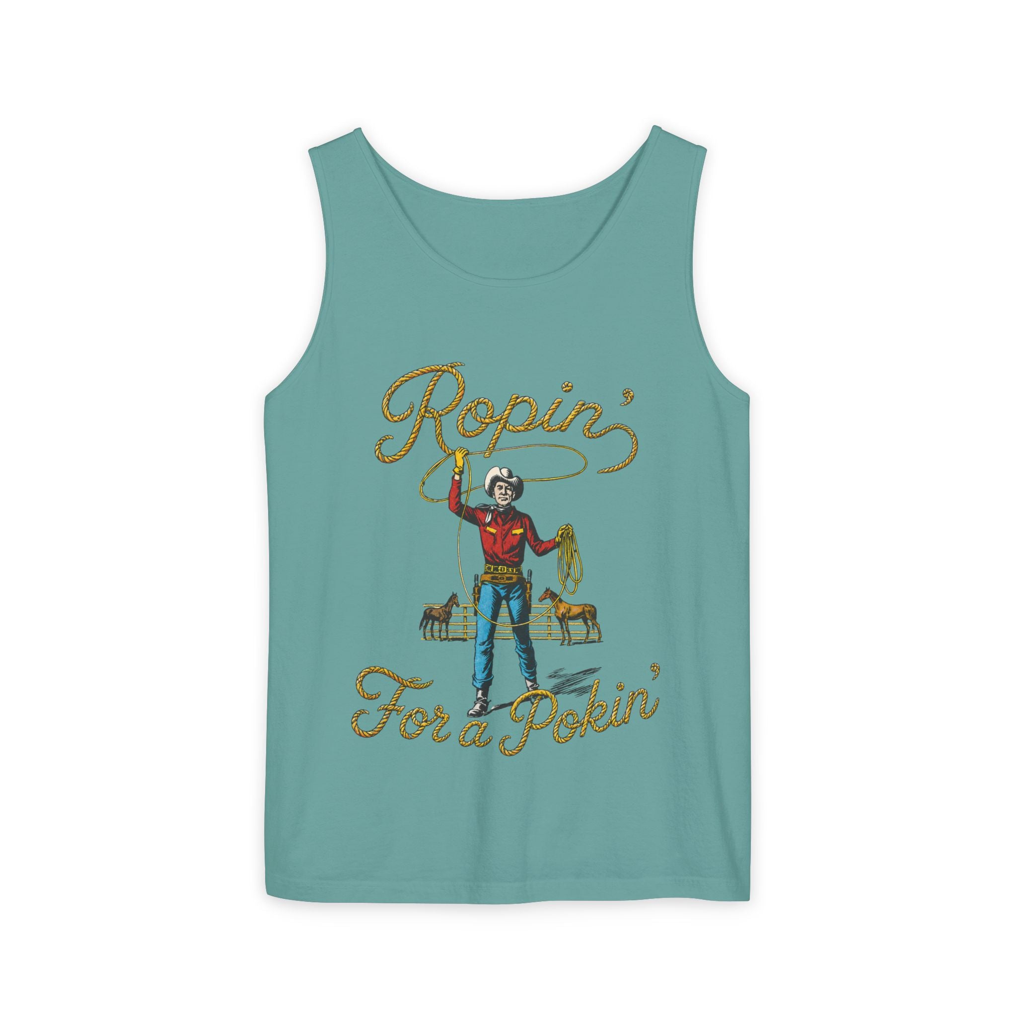 Ropin' For a Pokin' Tank Top