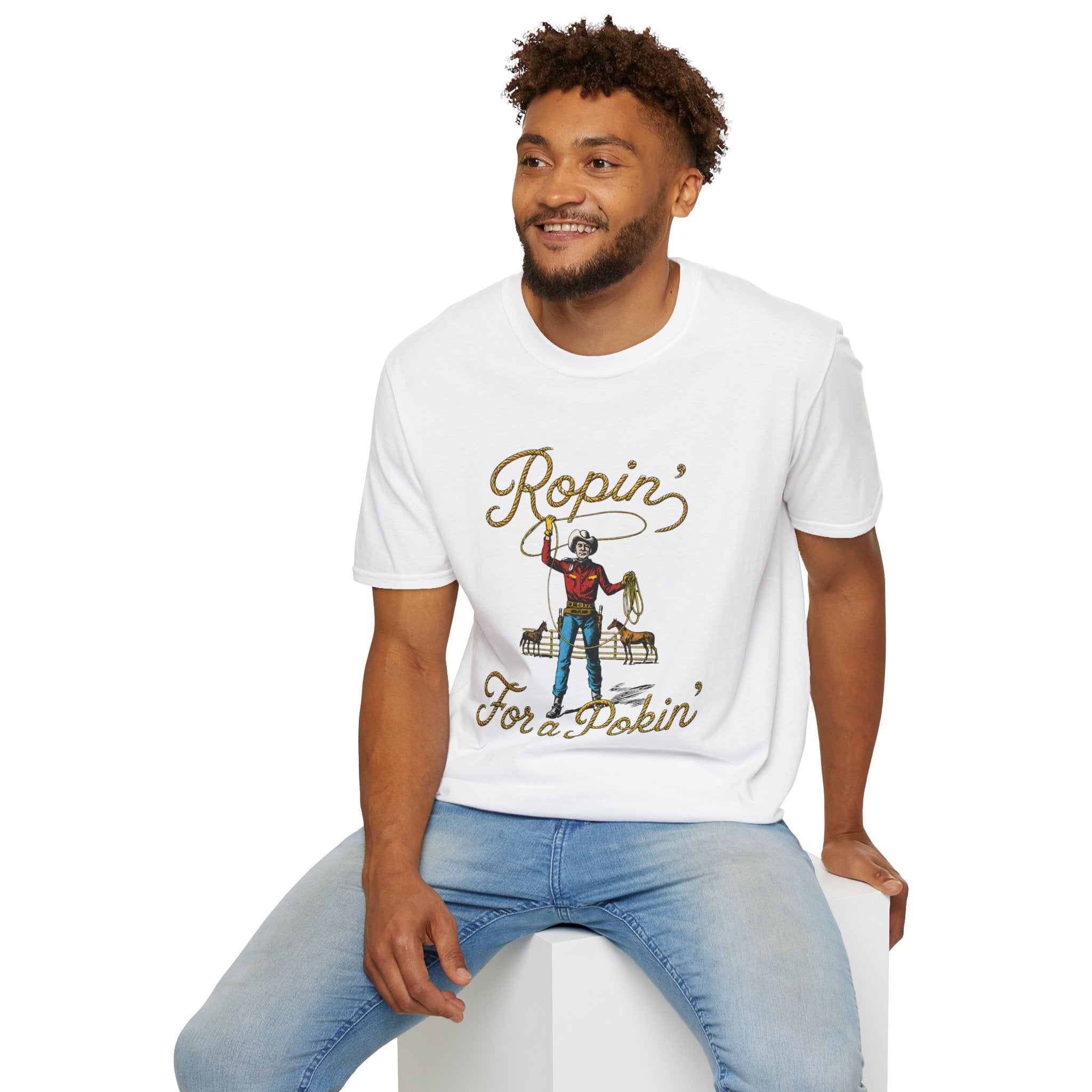 Ropin' For a Pokin' T-Shirt