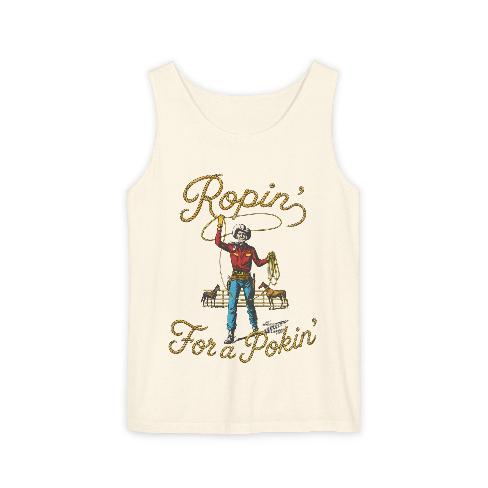 Ropin' For a Pokin' Tank Top