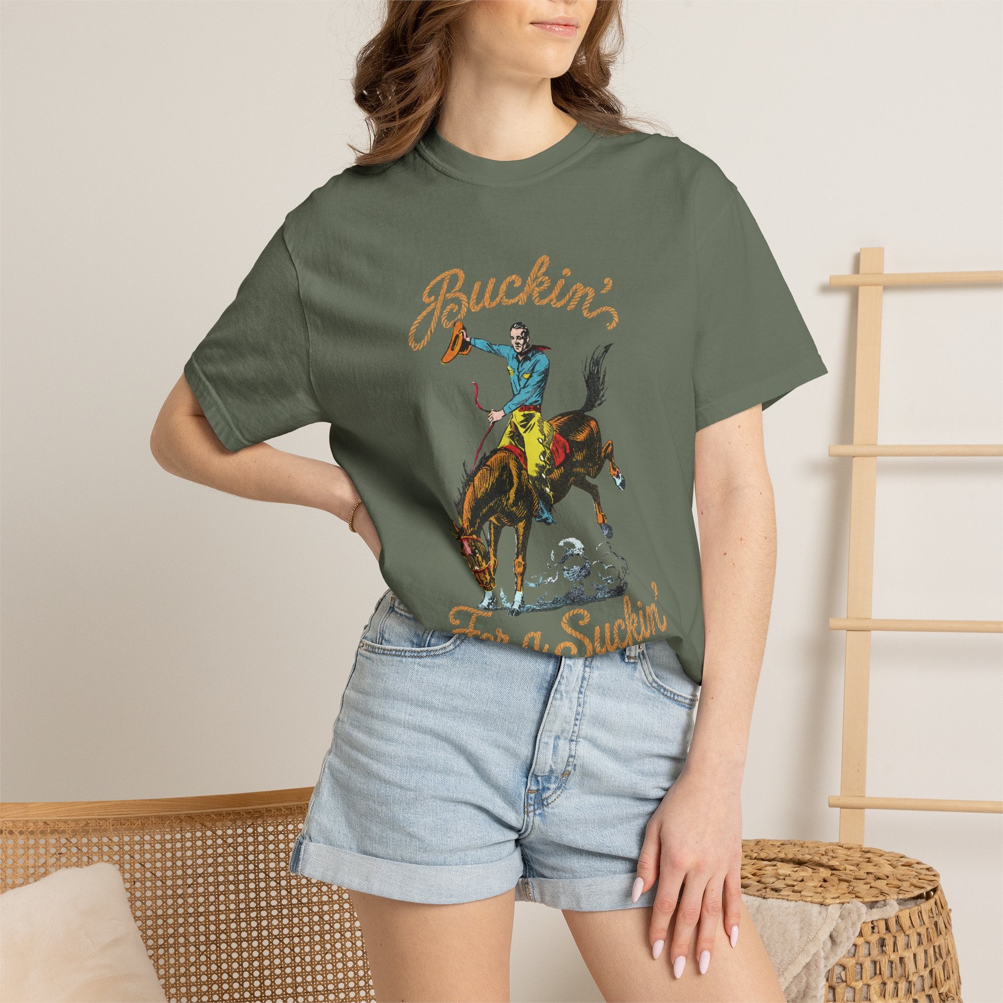 Buckin' For a Suckin' T-Shirt