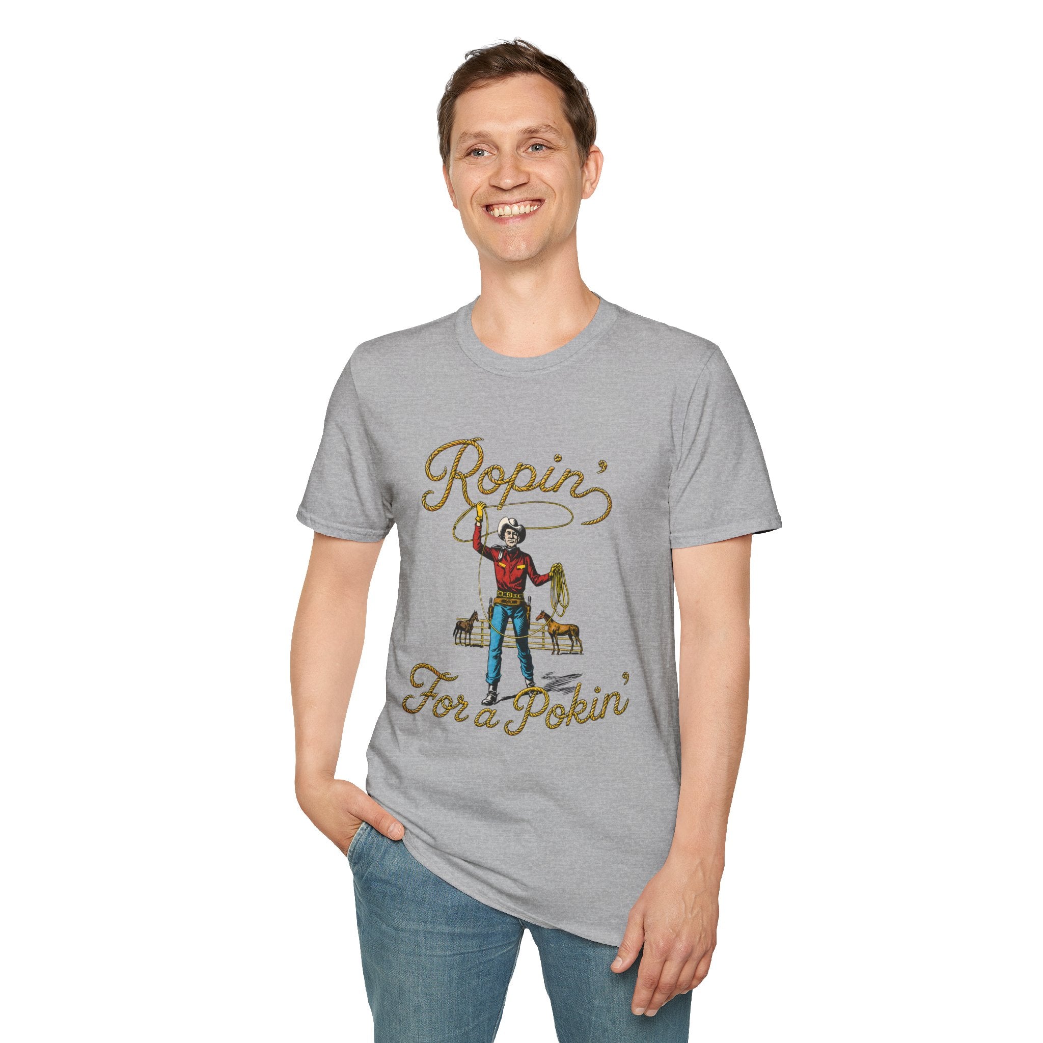 Ropin' For a Pokin' T-Shirt