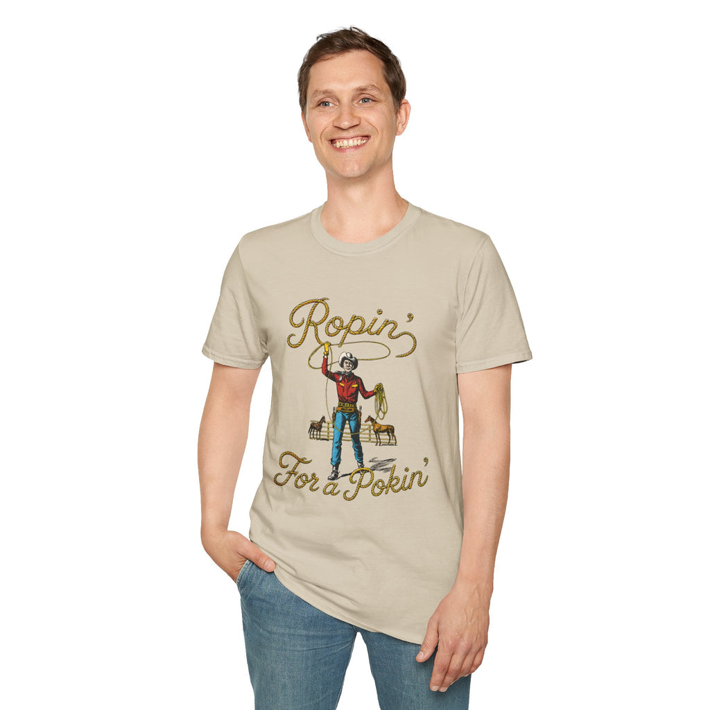 Ropin' For a Pokin' T-Shirt