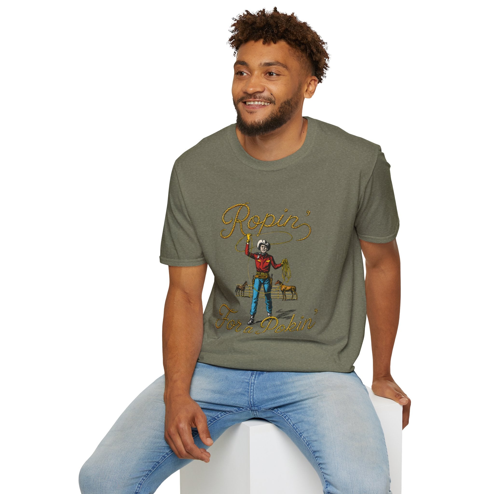 Ropin' For a Pokin' T-Shirt