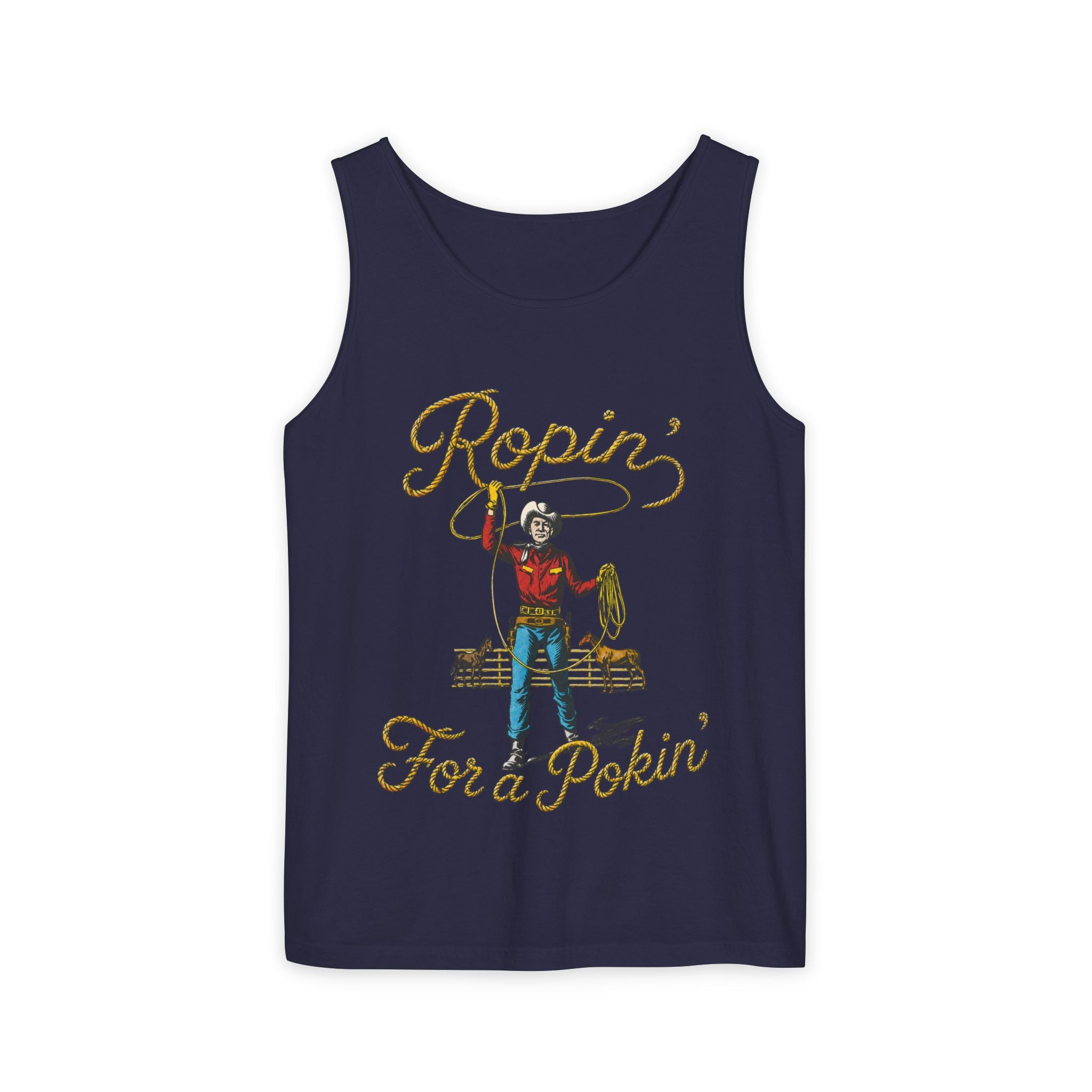 Ropin' For a Pokin' Tank Top