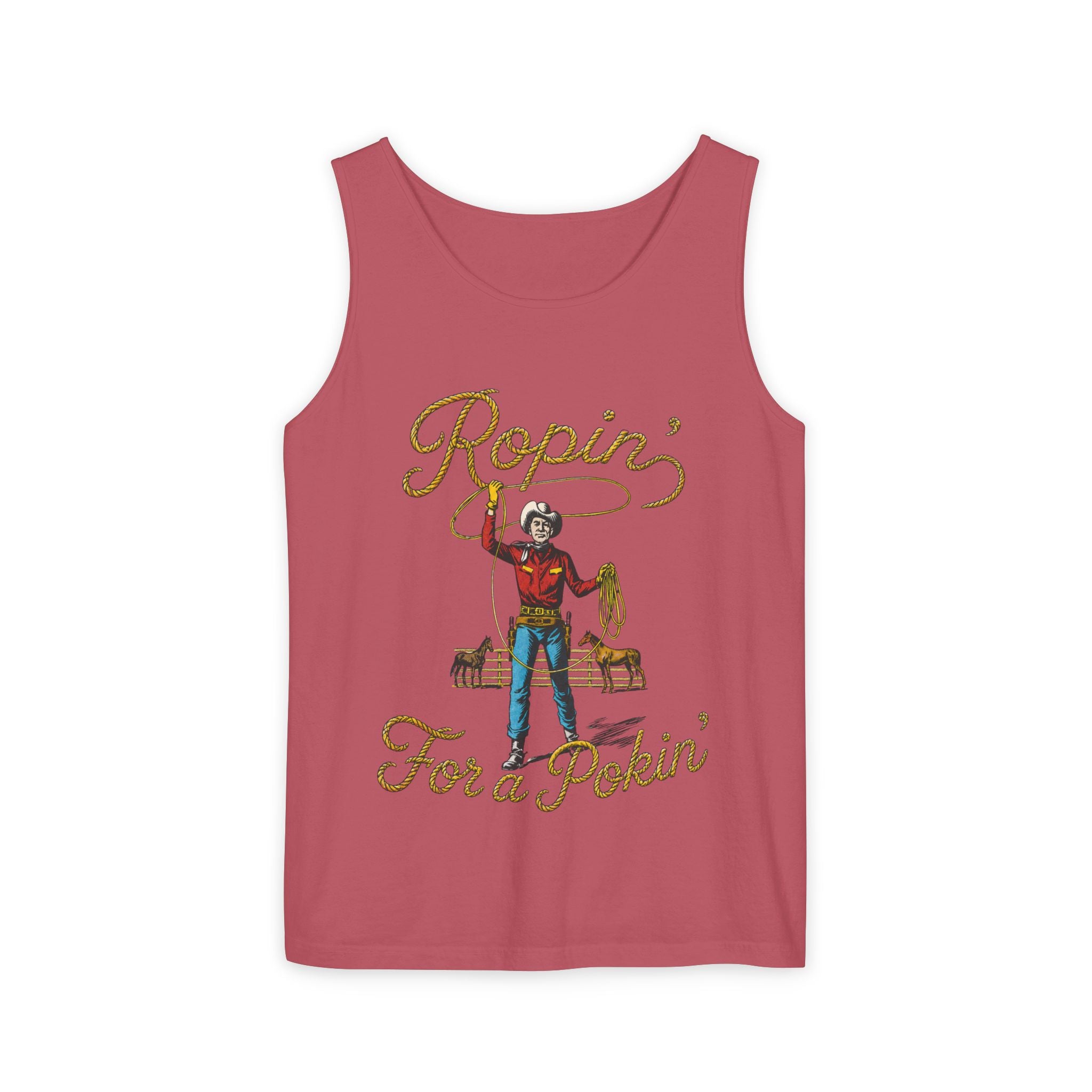 Ropin' For a Pokin' Tank Top