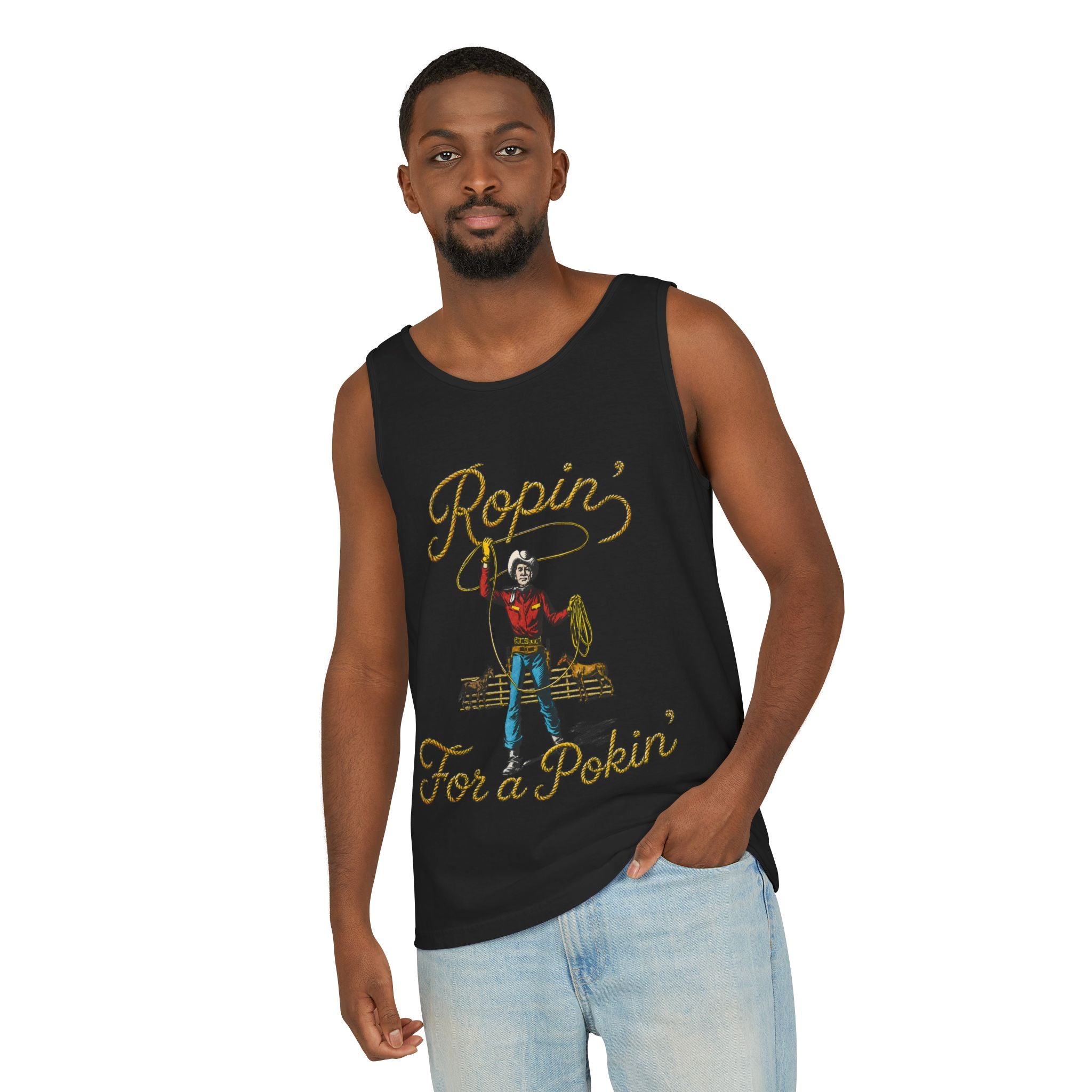 Ropin' For a Pokin' Tank Top
