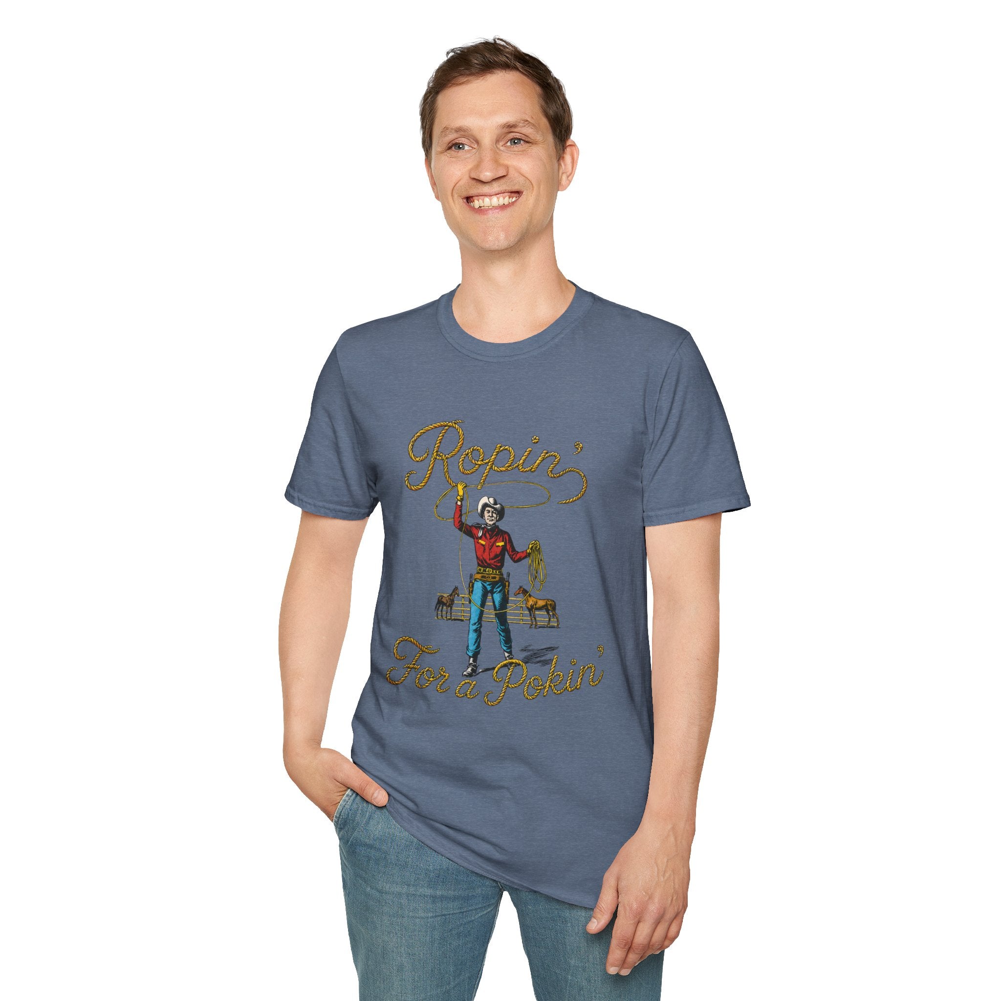 Ropin' For a Pokin' T-Shirt
