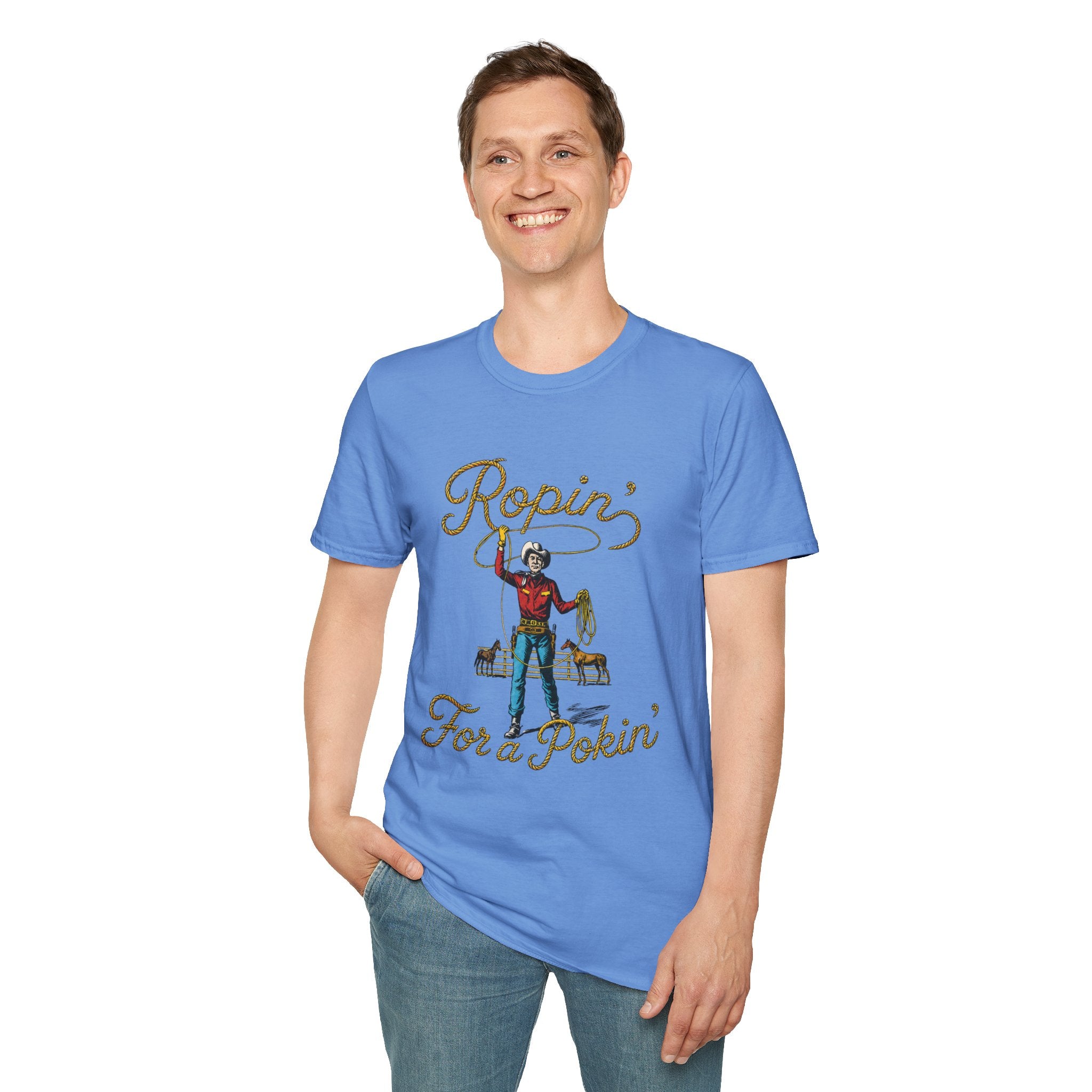 Ropin' For a Pokin' T-Shirt